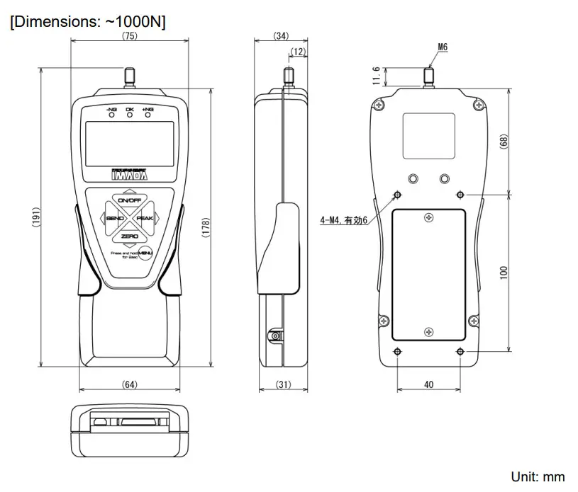 IMADA ZTA Series High Functionality Model Digital Force Gauge - Figure 23