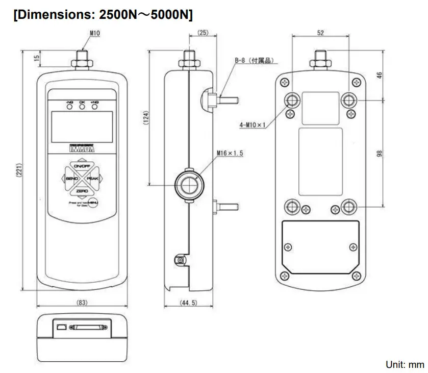 IMADA ZTA Series High Functionality Model Digital Force Gauge - Figure 24