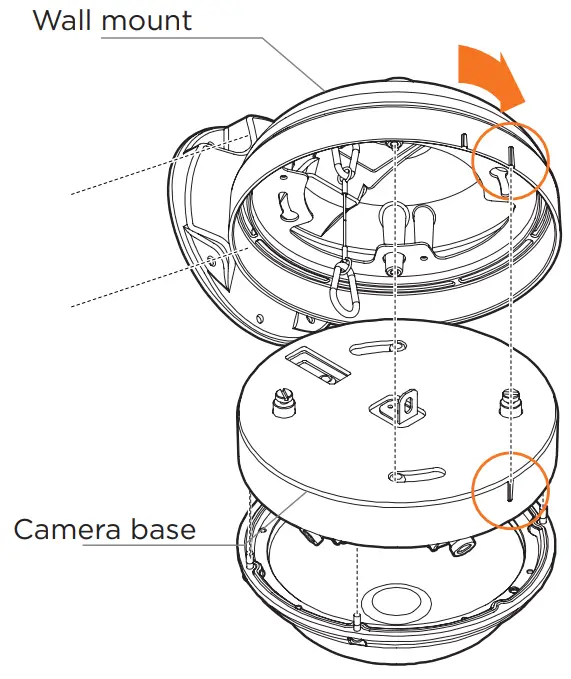 DIGITAL WATCHDOG DWC PZWM Wall Mount Bracket - fig 1