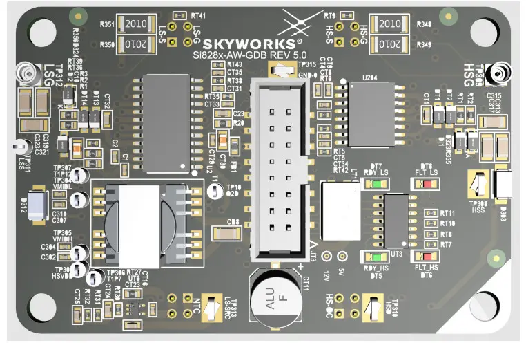 SKYWORKS UG499 Si828x-AW-GDB Gate Driver Boards - fig1