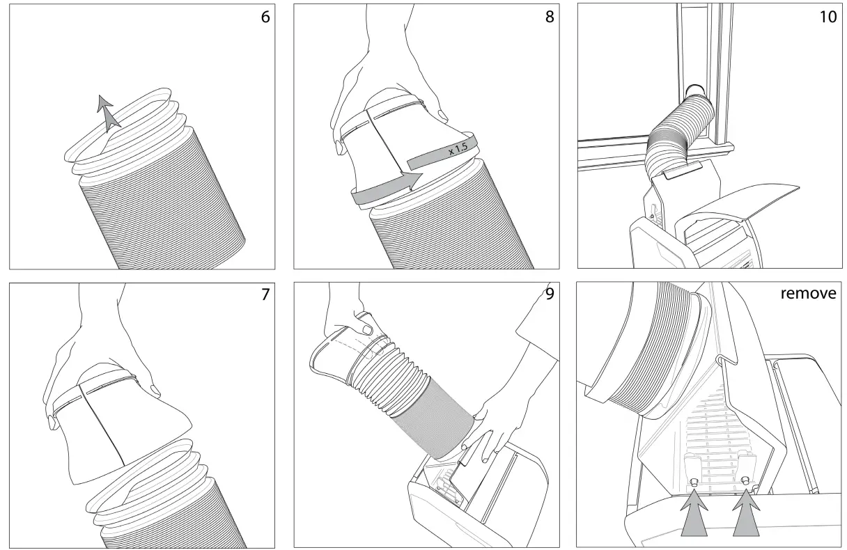COOLZY 221018 Portable Air Conditioner fig 2