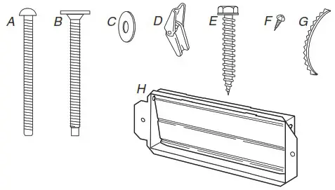 KitchenAid Microwave Hood Combination - Parts