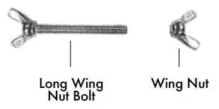 AcuRite 06055 Mounting Tripod Instruction Manual - Wing