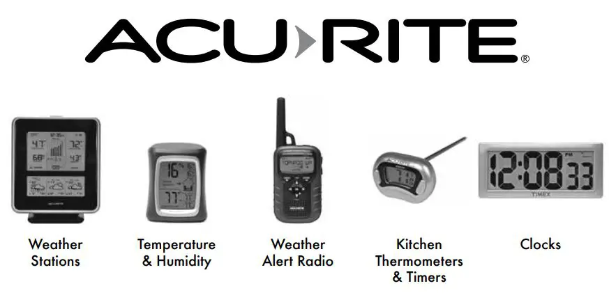 AcuRite 06055 Mounting Tripod Instruction Manual - other Product & AcuRite logo