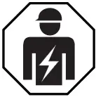Electric safety icon