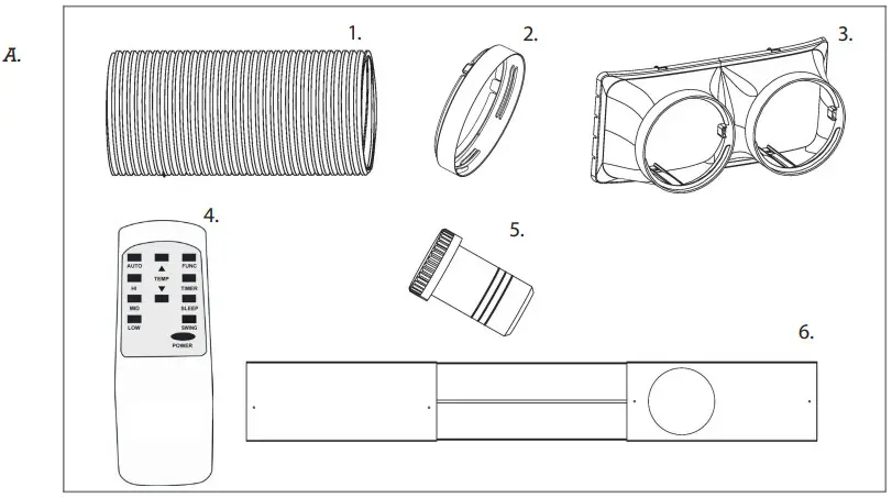 Woods WAC1810G Air Conditioner -1