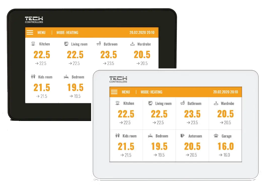 TECH CONTROLLERS EU-M-7n Master Controller -