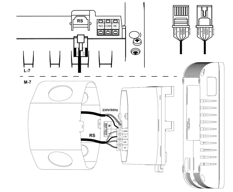 TECH CONTROLLERS EU-M-7n Master Controller - Fig1+