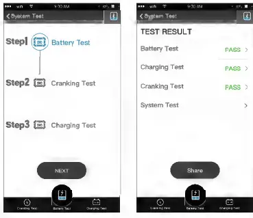 TOPDON BTMOBILE Lite 12V Cordless Battery and System Tester 17
