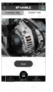 TOPDON BTMOBILE Lite 12V Cordless Battery and System Tester 9