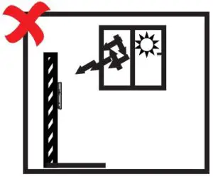 Indirect Sunlight through Window