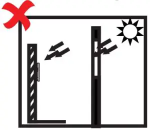 Direct Sunlight through Window