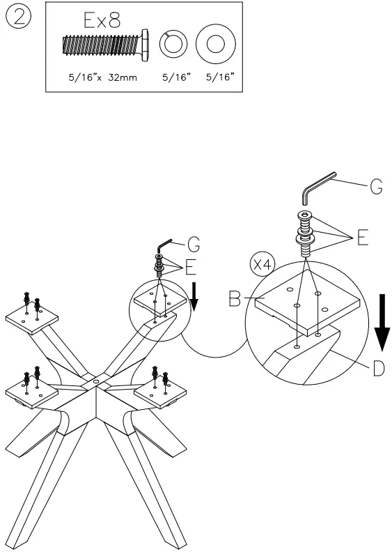 ASHLEY D374-15 Round Wittland Dining Table with Pedestal Base-fig4