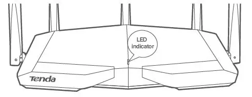 Tenda-RX27 Pro AX5700-Tri-Band-Gigabit-WiFi-6E Router-5