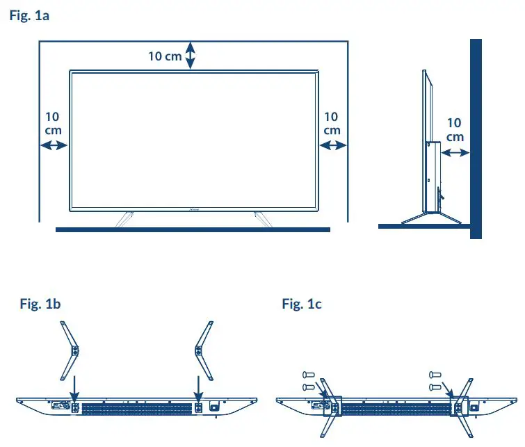 STRONG SRT40FC4003 Full HD LED TV User Manual - Fig 1