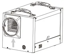 ABESTORM Guardian SNS65 120 Pints Crawl Space Dehumidifiers - Ducting Installation 2