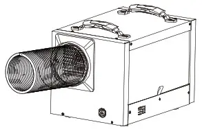 ABESTORM Guardian SNS65 120 Pints Crawl Space Dehumidifiers - Ducting Installation 4