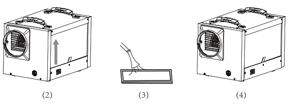 ABESTORM Guardian SNS65 120 Pints Crawl Space Dehumidifiers - Maintenance 2