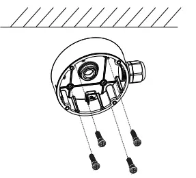 Mount the Junction Box and Bullet Camera