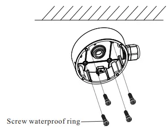 Mount the Junction Box and Bullet Camera