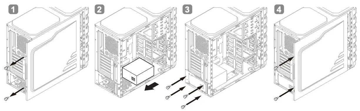 GIGABYTE UD750GM 750W 80 Plus Gold Certified Power Supply 1