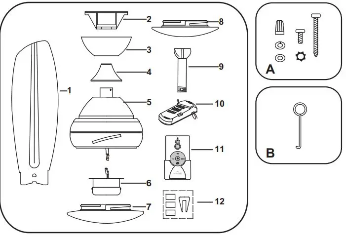 minkaAire CONCEPT I 44 Inch LED Ceiling Fan-FIG2