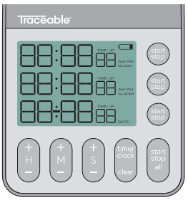Traceable 5665TR Three Channel Alarm Timer - fig 8