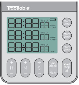 Traceable 5665TR Three Channel Alarm Timer - fig 9
