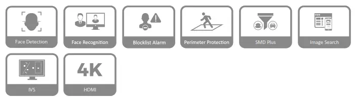 dahua DHI-NVR2108HS-8P-I 8 Channel Compact 1U 8PoE WizSense Network Video Recorder - icon