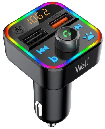 Well FMTRANS-BT-ESPRIT-WL Bluetooth Handsfree Car Kit-