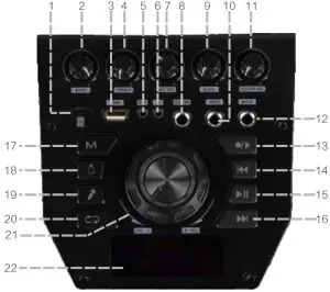 FIG 5 Description of controls