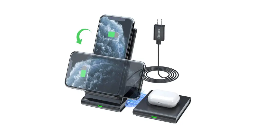Cosoos Q400 Magnetic-dual Wireless Charger User Manual Cosoos Q400 Magnetic-dual Wireless Charger User Manual