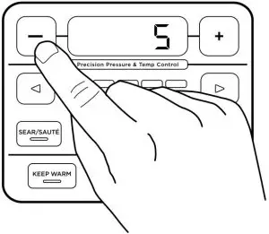 FIG 23 USING THE COOKING FUNCTIONS