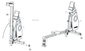 Unfold the slide rail