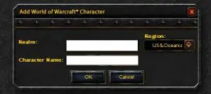 Character's Realm Name