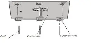 INSTALLATION ON DRYWALL CEILING, SURFACE MOUNTING