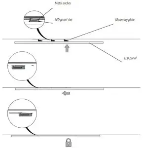 INSTALLATION ON DRYWALL CEILING, SURFACE MOUNTING