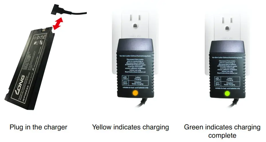 Antari MB-1 Mobile Fog Machine --Charge the battery