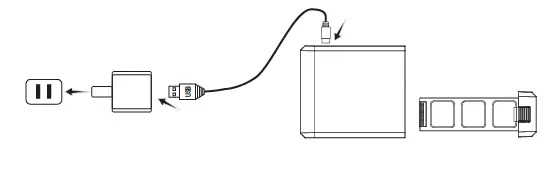 Charge the aircraft battery