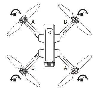 Detach the propellers