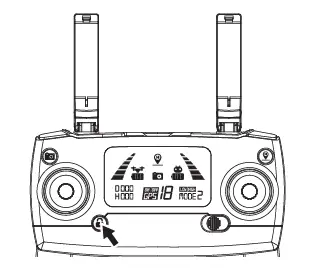 How to lock and unlock the aircraft
