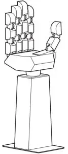 IKEA LÅNESPELARE Accessories Stand