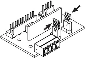 JUMPERS IN REPEATER POSITION