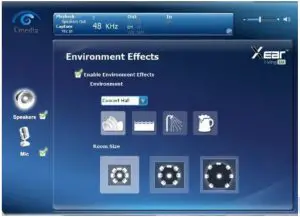 Environmental effects Setting