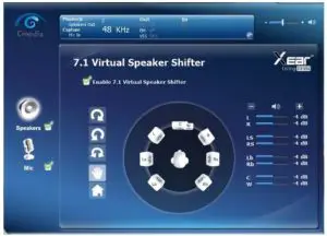 Virtual Sound Setting