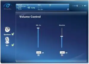 Volume control Setting