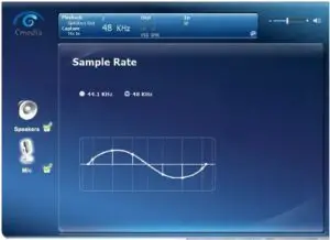 Sample rate Setting