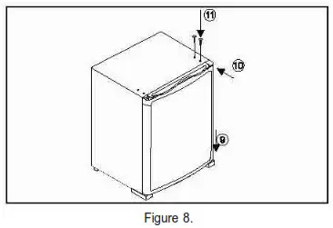 DOMETIC Refrigeration Mini Fridges - Replacing the decorative door panel 1