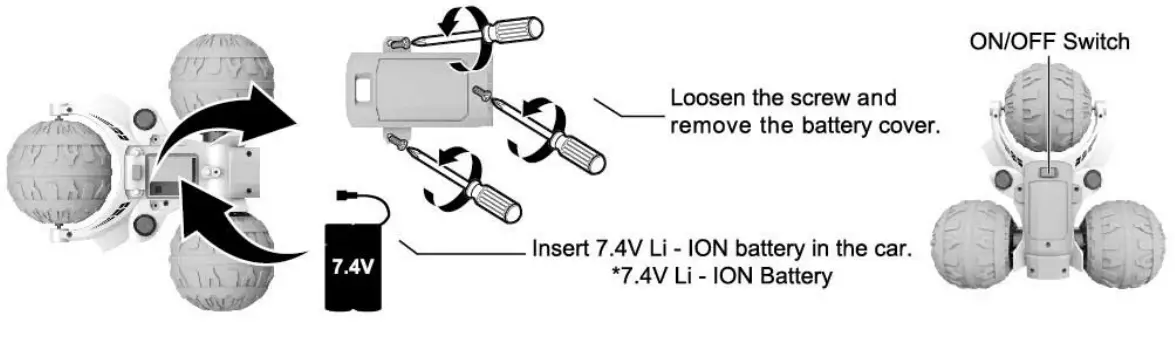 Huang Bo Toys Factory HB PH12 24 Amphibious Spheric RC Toys - fig