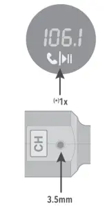 Scosche BTFREQ Pro Wireless Hands Free Car Kit- l d